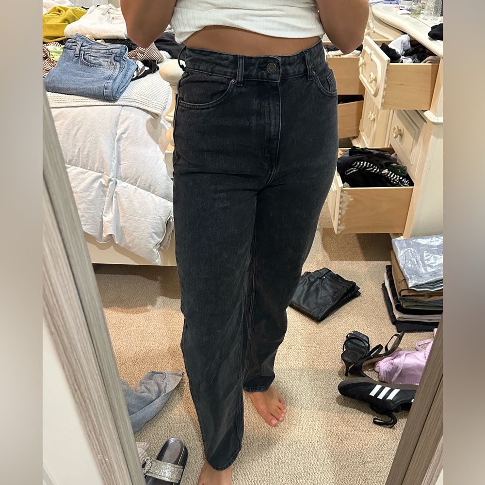 American Vintage Long Black cotton jeans
